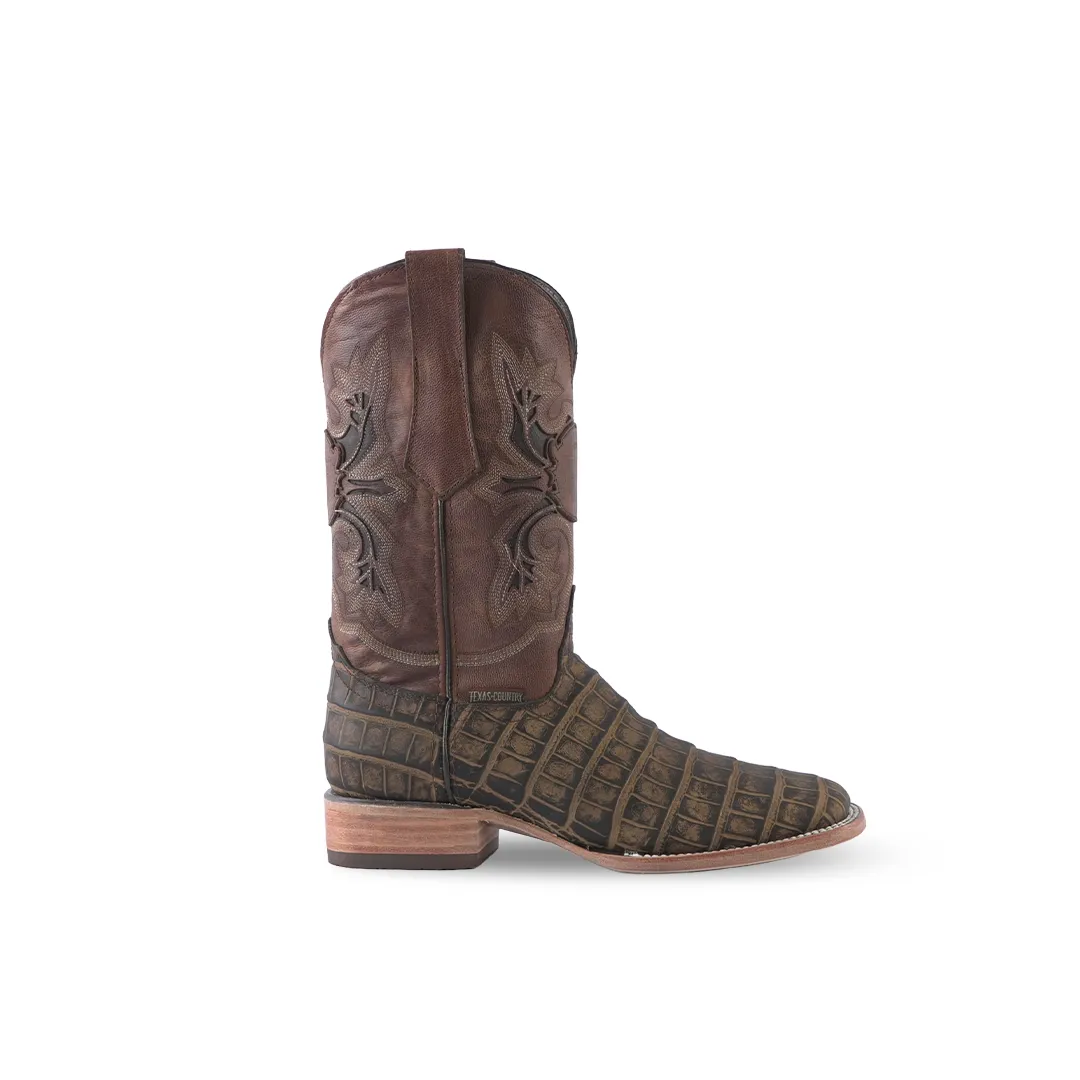 Texas Country Western Boot American Belly Graso Orix Est 662