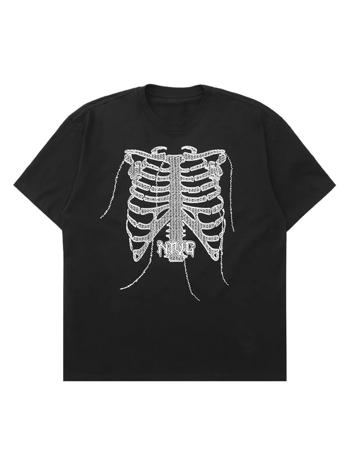 Thesupermade Street Skull Print T-shirt