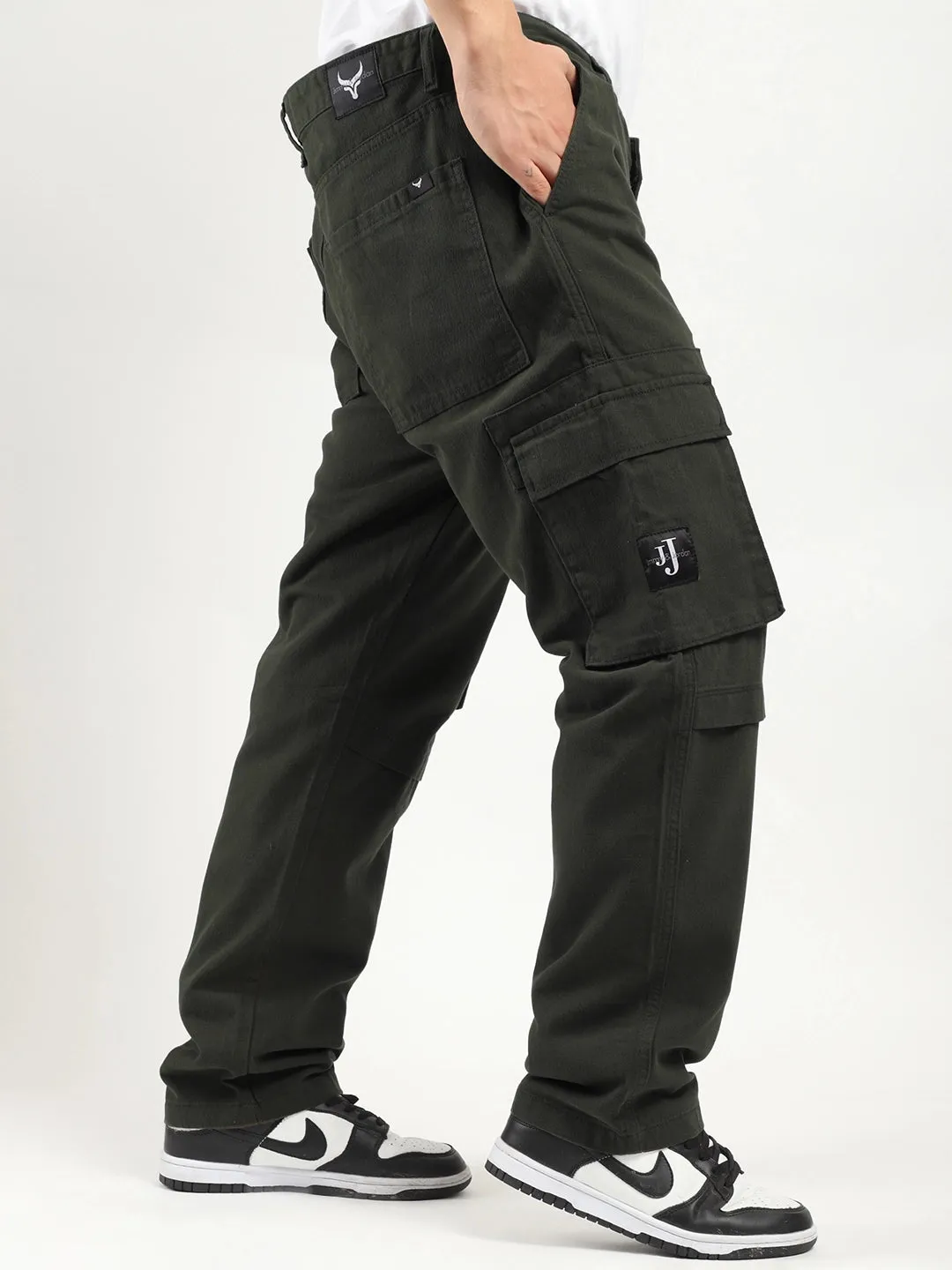 Tornado Full Length Dark Olive Plus size Cargo