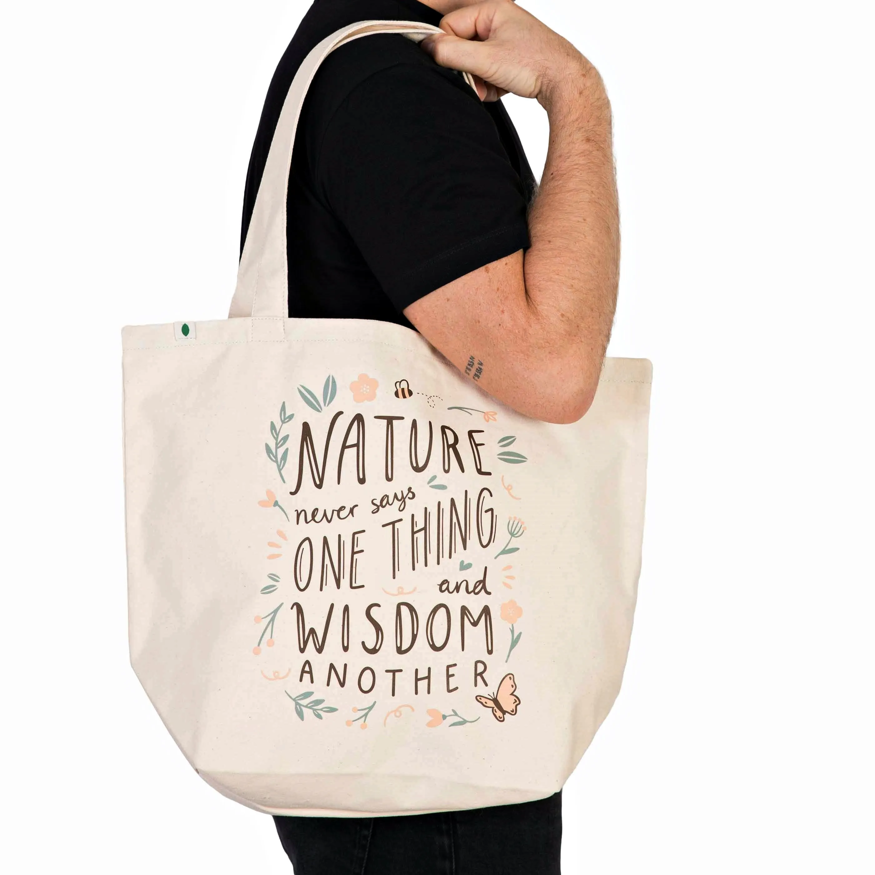 tote bag nature beige tol001