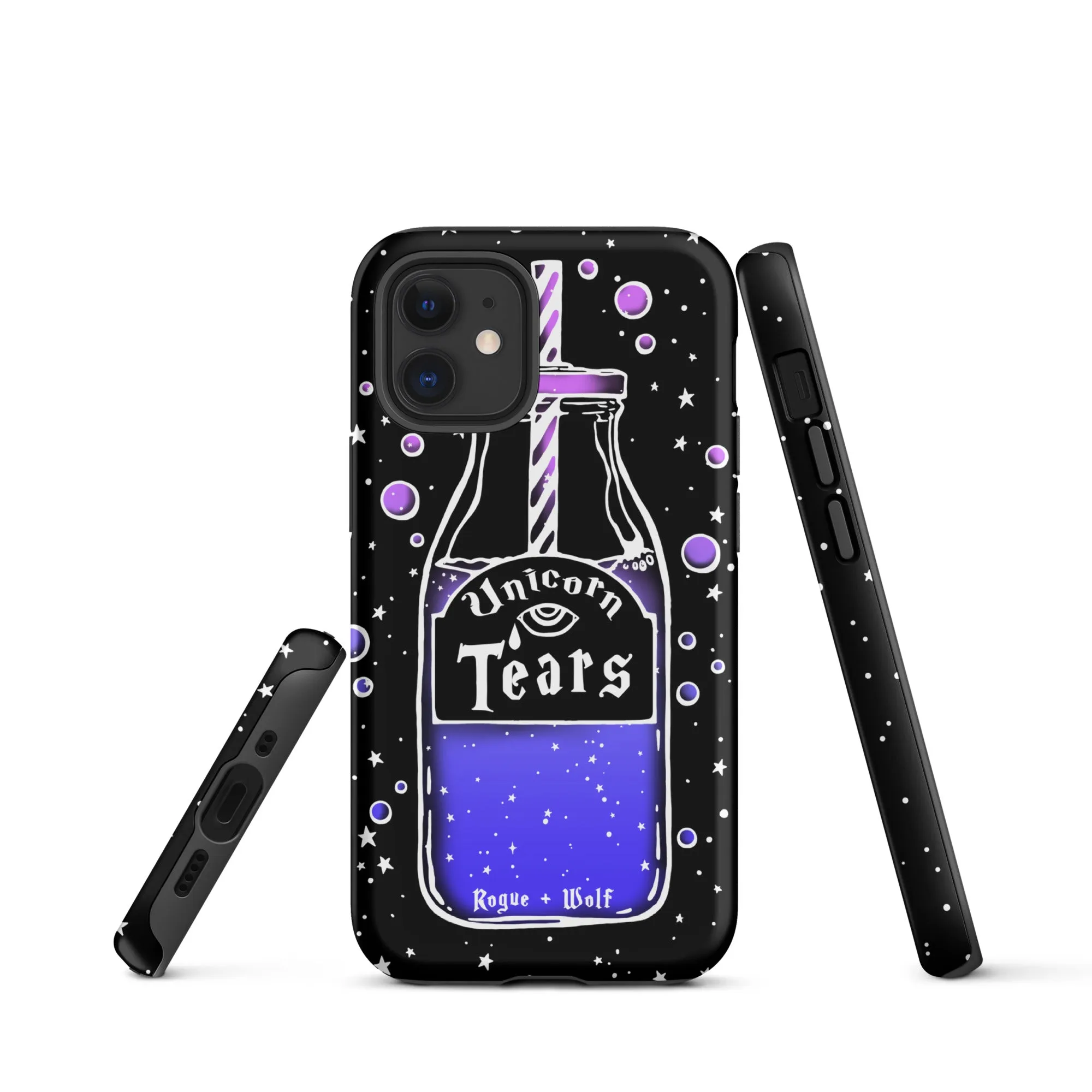 Unicorn Tears Tough Phone Case for iPhone - Witchy Goth Anti-scratch Shockproof Phone Case Cover