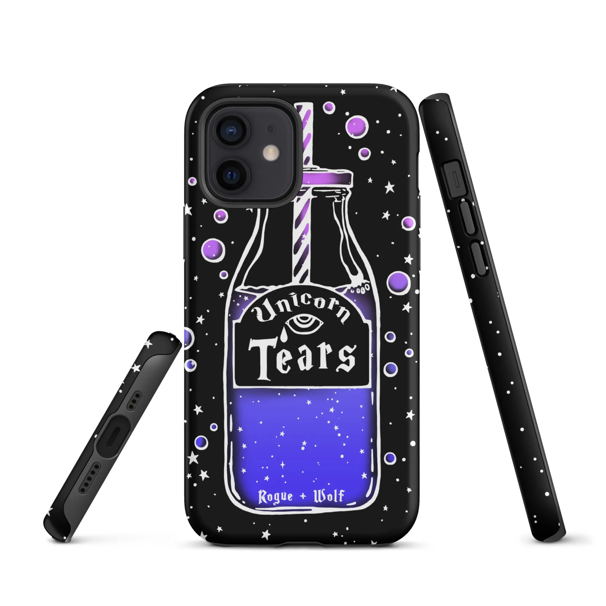 Unicorn Tears Tough Phone Case for iPhone - Witchy Goth Anti-scratch Shockproof Phone Case Cover