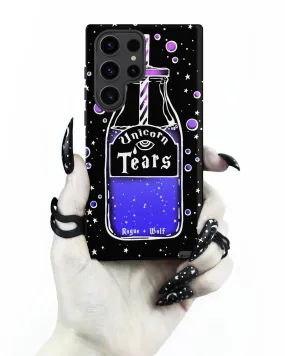 Unicorn Tears Tough Phone Case for Samsung - Witchy Goth Shockproof Anti-scratch Cover Gothic Phone Accessories