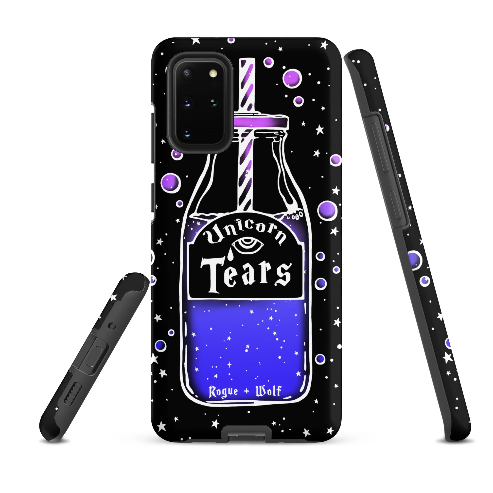 Unicorn Tears Tough Phone Case for Samsung - Witchy Goth Shockproof Anti-scratch Cover Gothic Phone Accessories