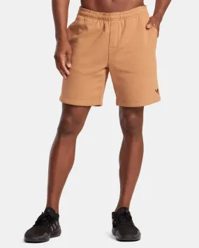 VA Essential 18 Sweat Shorts - Dark Khaki