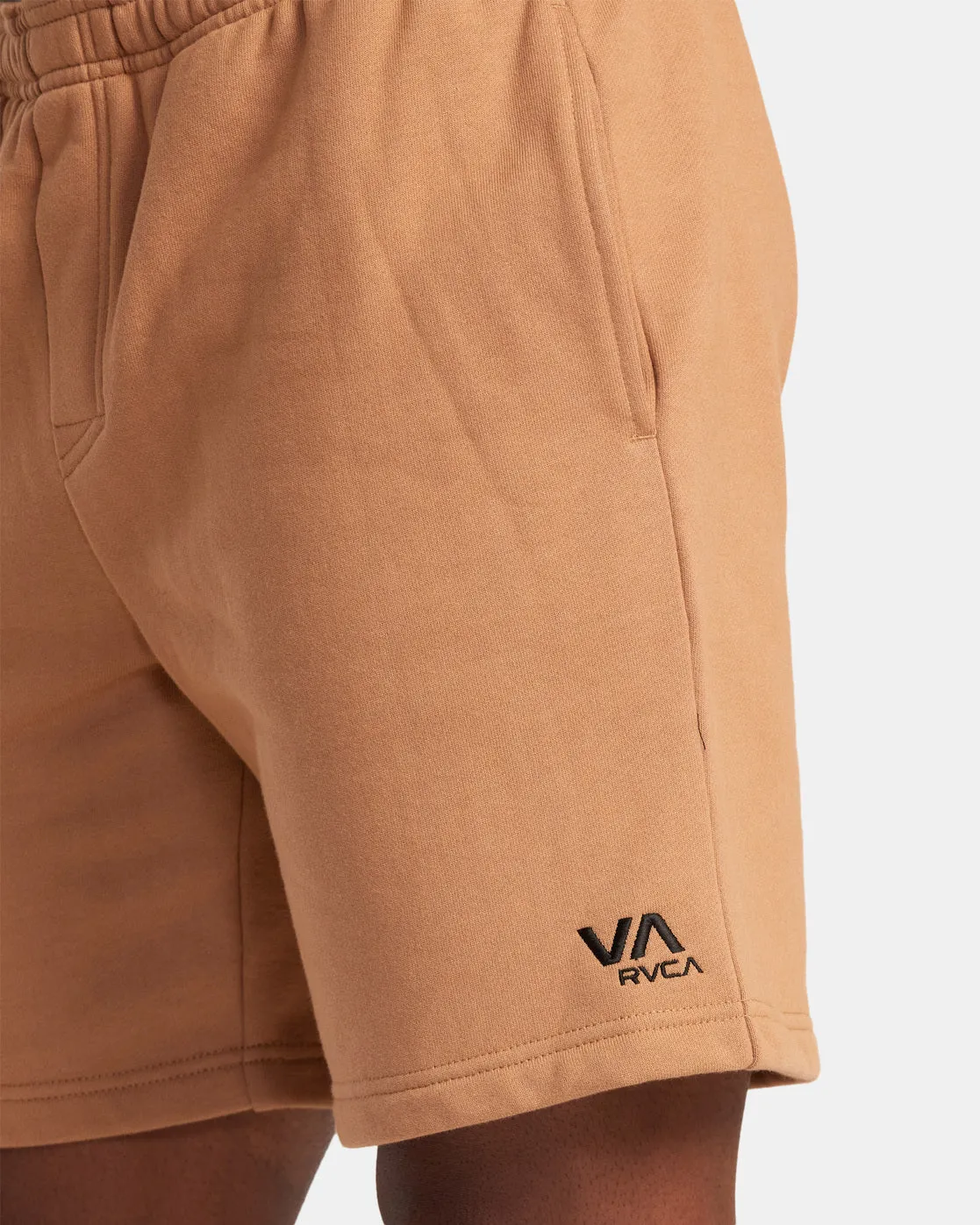 VA Essential 18 Sweat Shorts - Dark Khaki