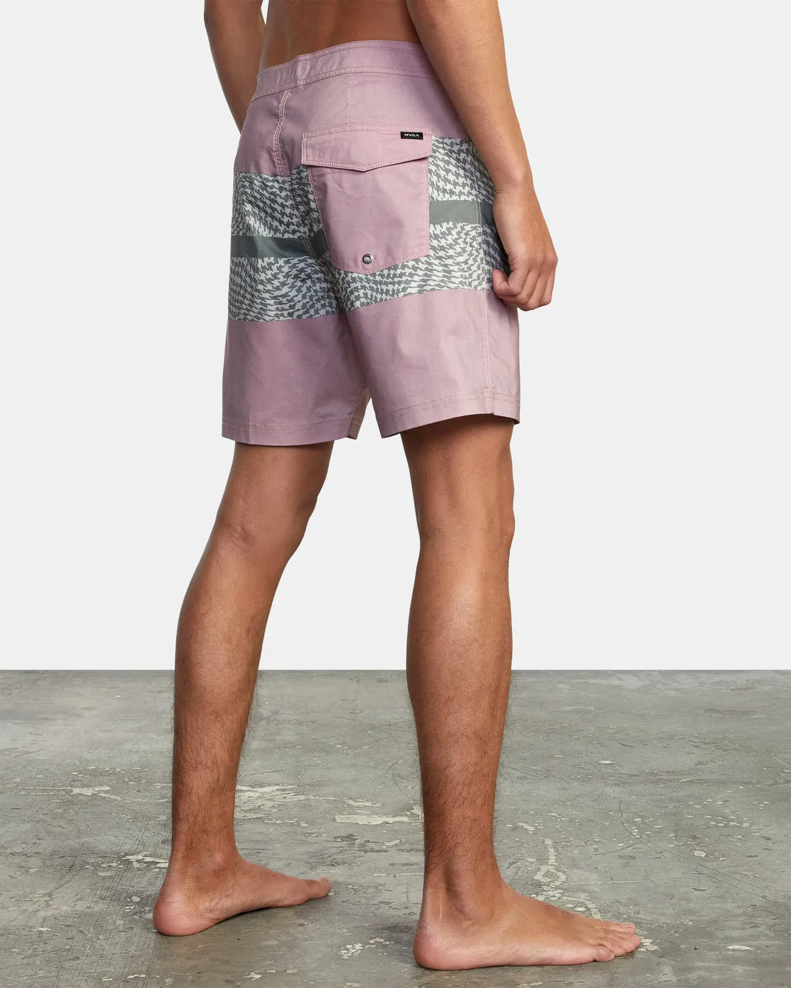 Westport Print 17 Boardshorts - Lavender