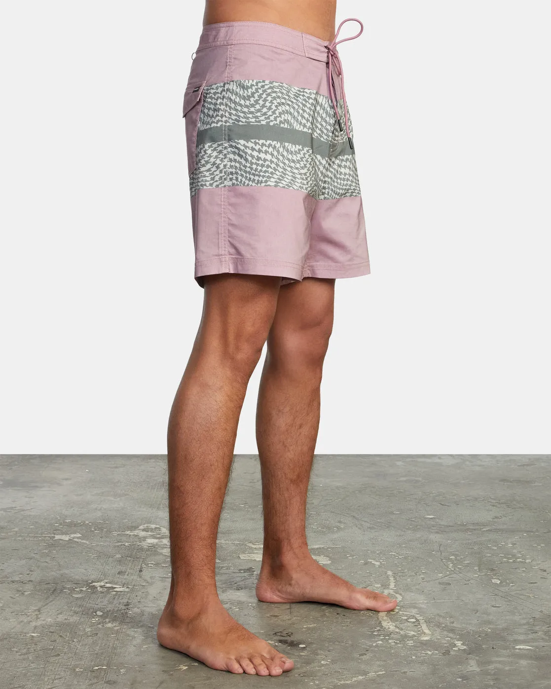 Westport Print 17 Boardshorts - Lavender