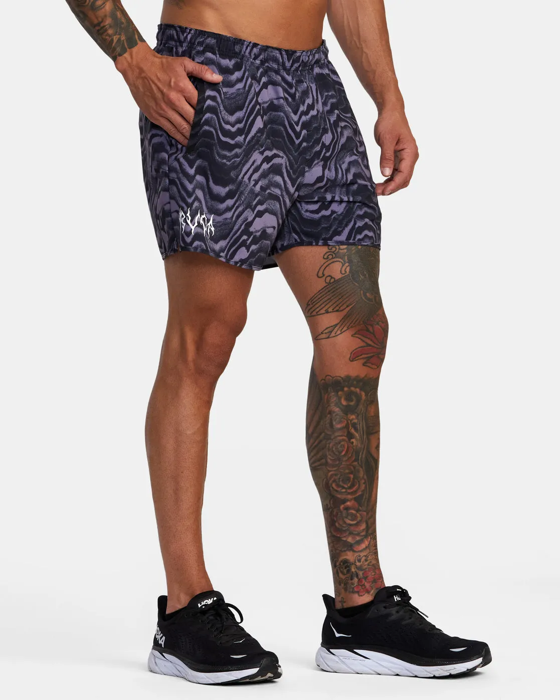 Yogger 15 Running Shorts - Plum Warp