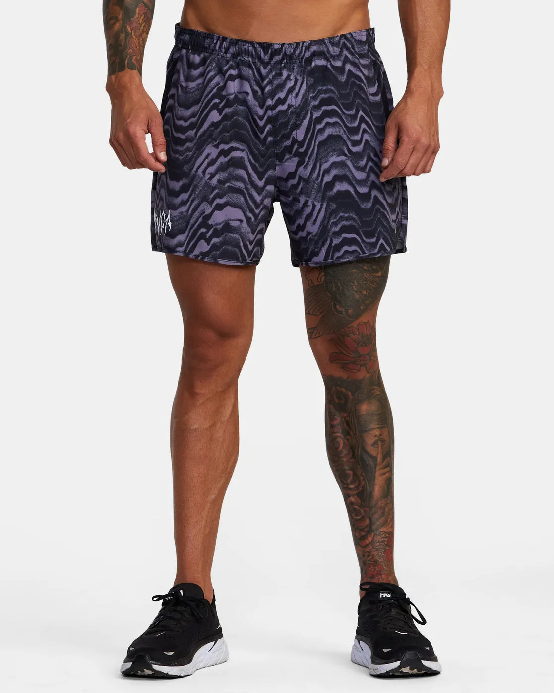 Yogger 15 Running Shorts - Plum Warp