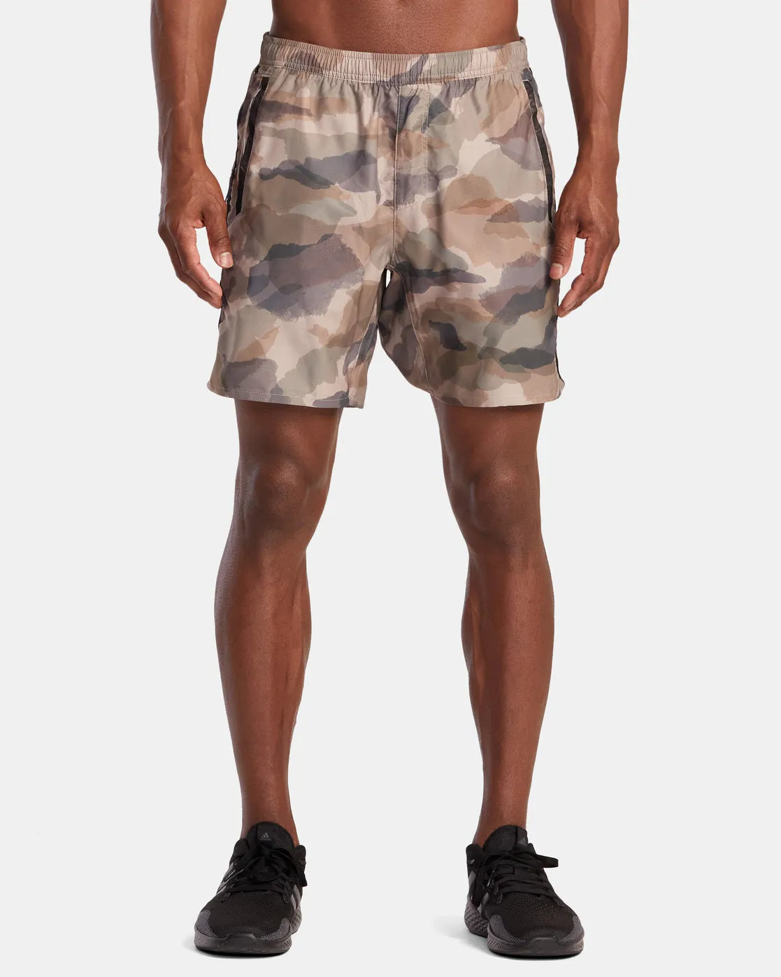 Yogger Control 17 Training Shorts - Watercolor Camo