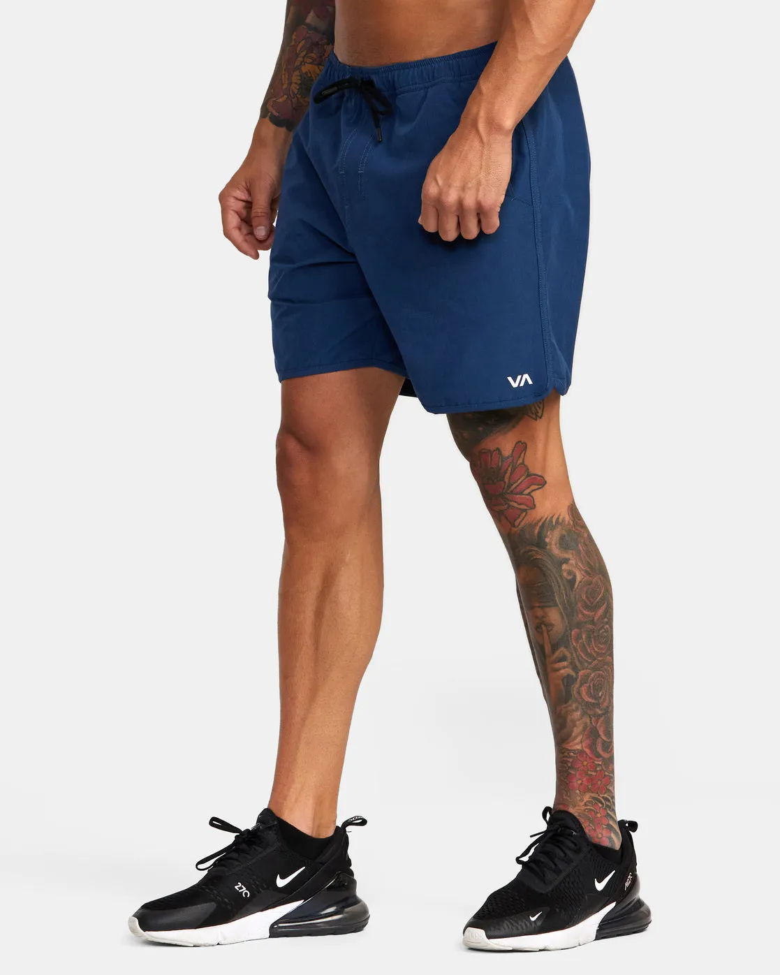 Yogger Hybrid 17 Athletic Shorts - Army Blue