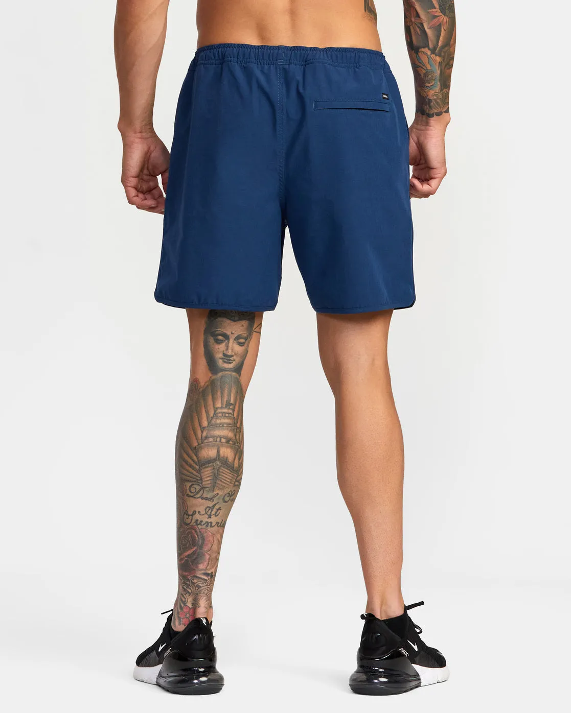 Yogger Hybrid 17 Athletic Shorts - Army Blue