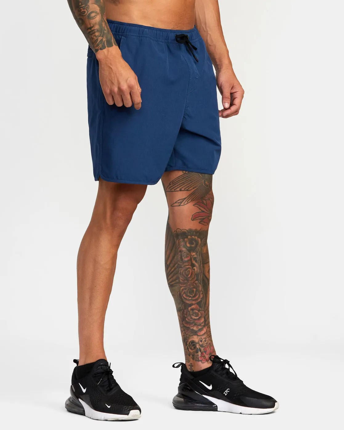 Yogger Hybrid 17 Athletic Shorts - Army Blue