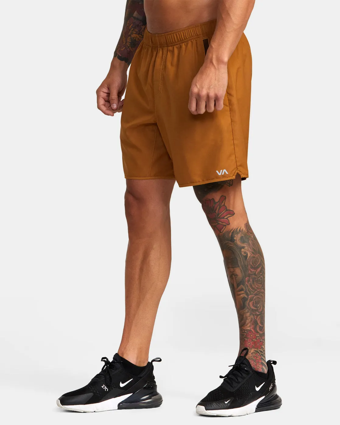 Yogger IV 17 Athletic Shorts - Tobacco