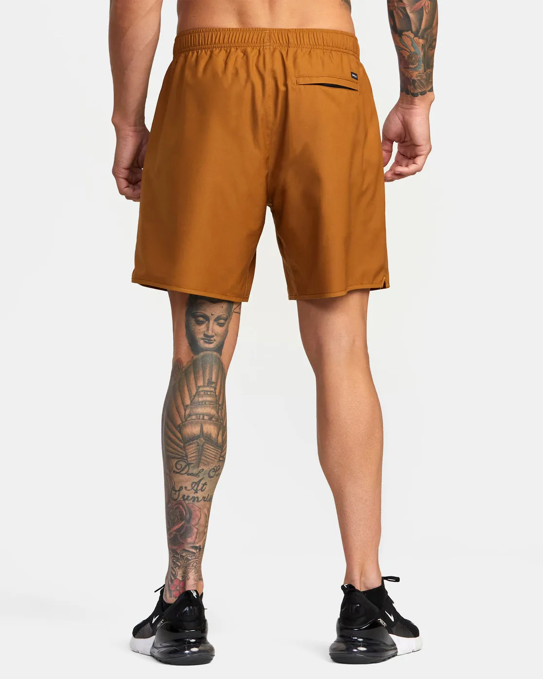 Yogger IV 17 Athletic Shorts - Tobacco