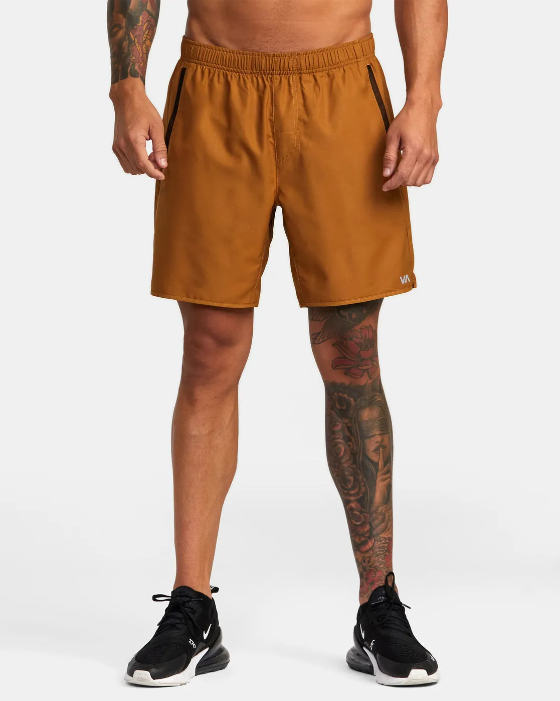 Yogger IV 17 Athletic Shorts - Tobacco