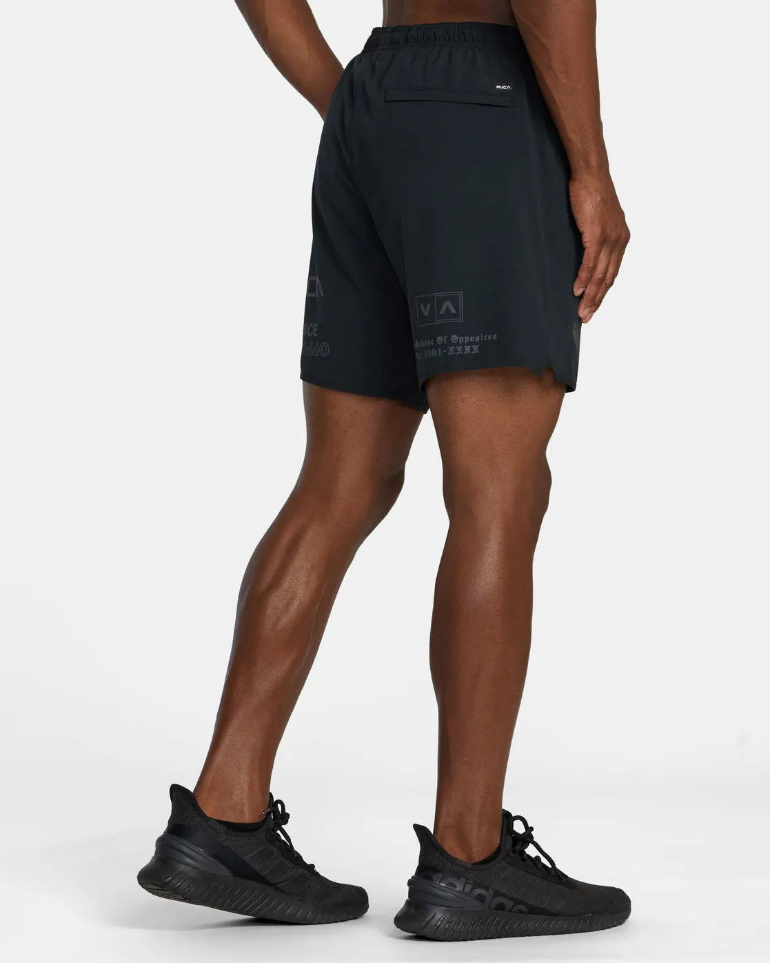 Yogger Stretch 17 Athletic Shorts - Black All Brand 2